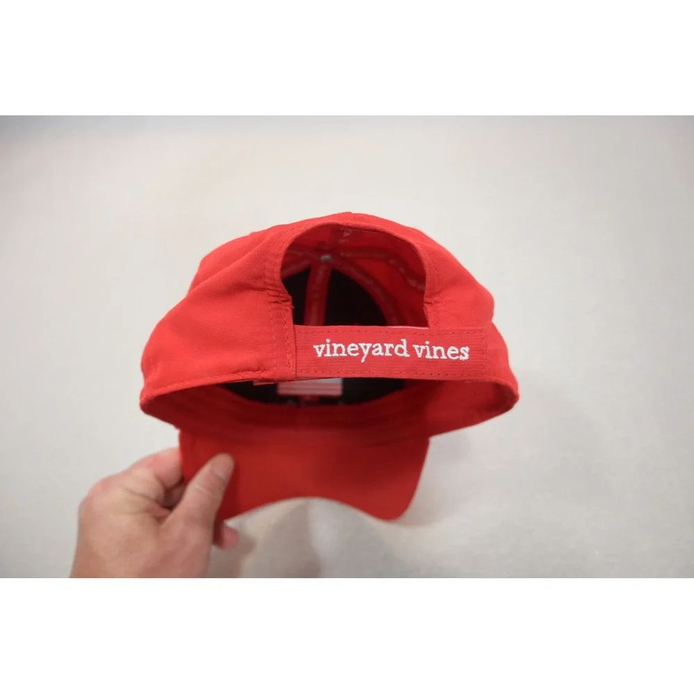 Vineyard Vines Baseball Cap Mens OSFM Red American Flag Performance Excellent